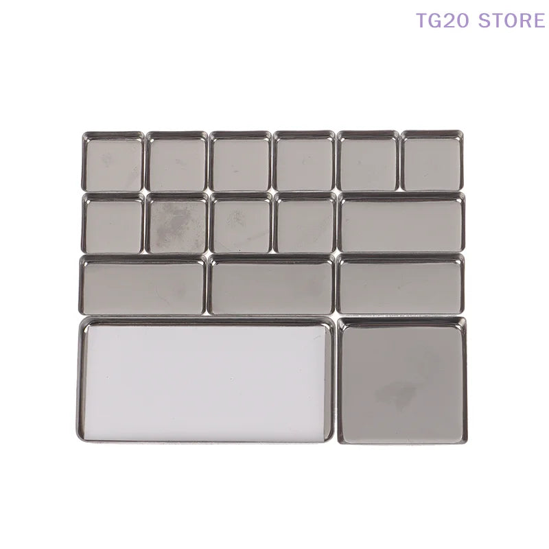Magnetic Aluminum Watercolor Palette Travel Box | 0.5–2ml Watercolor Palette Box HIP