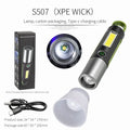 ESMARTER LED Flashlight Variable Zoom COB Floodlight – 500M LED Flashlight HIP S507-XPE