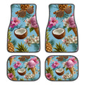 Tropical Car Floor Mats Set of 4 – Non-Slip Universal Fit Car Floor Mats HIP 1 One Size