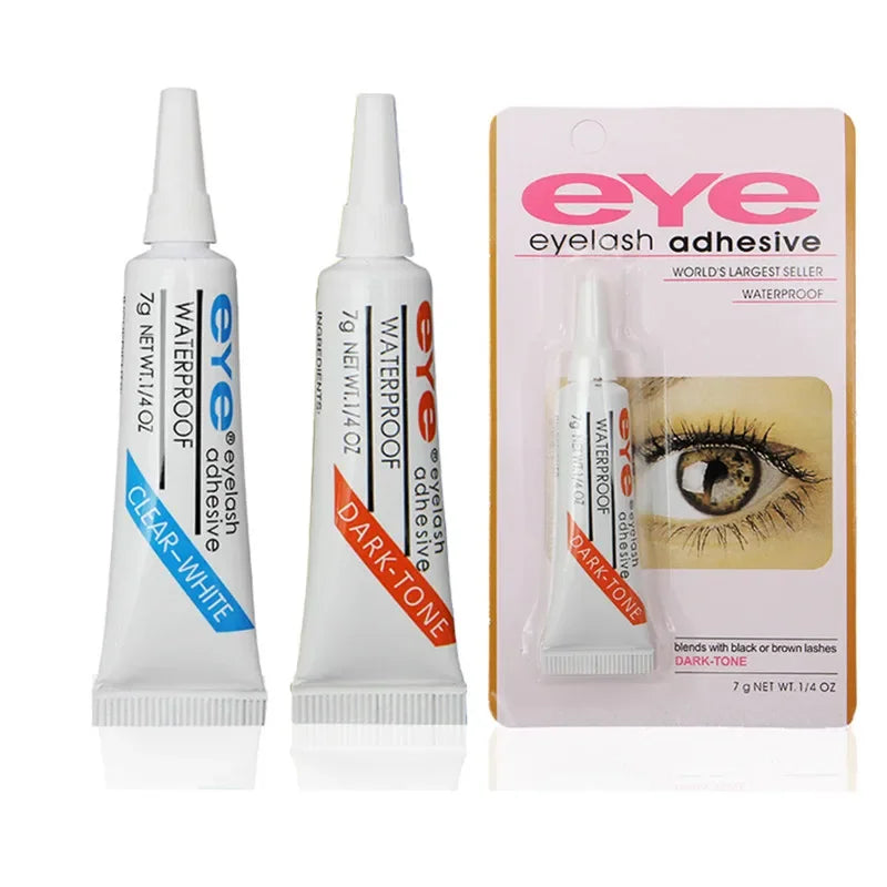 Professional Eyelash Glue Clear-white/Dark-black Waterproof False Eyelashes Makeup Adhesive Eye Lash Glue Cosmetic Tools HIP