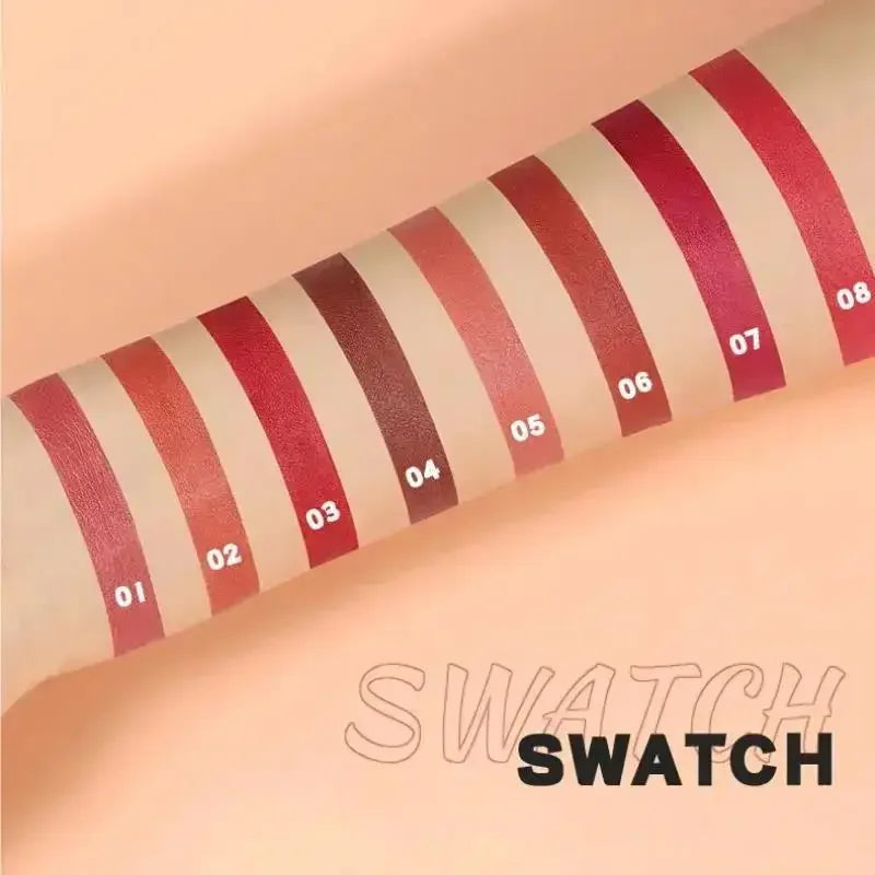 LACHAVA Ultra Matte Waterproof Lip Liner – 8 Shades Lip Liner Pen HIP