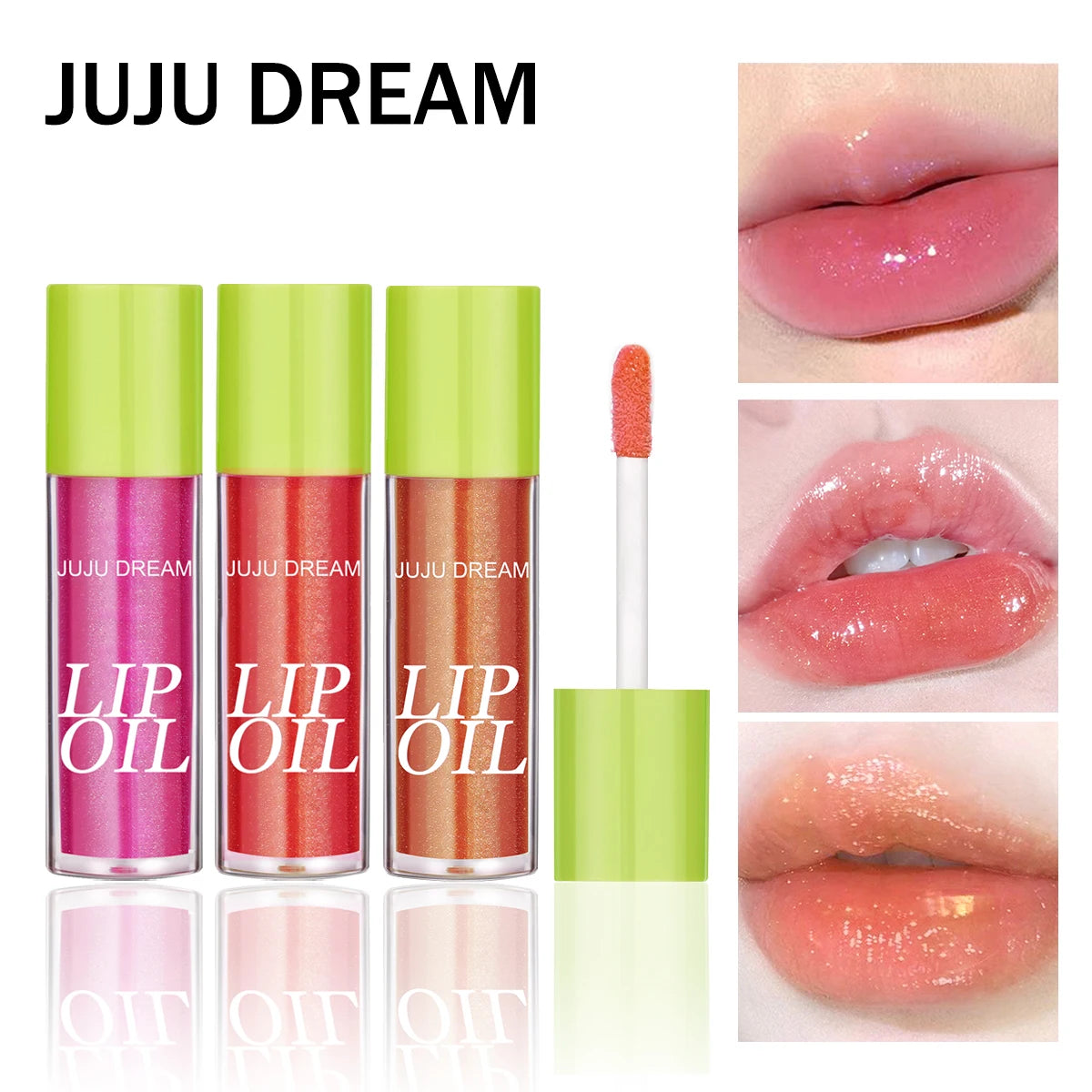 Candy-Colored Jelly Lip Oil – Glossy Hydrating Finish | HIP Jelly Lip Oil HIP
