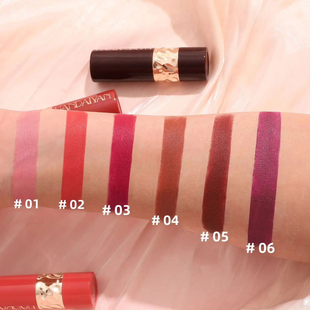 Handaiyan 6-Piece Matte Lipstick Gift Set – Long-Lasting Color Matte Lipstick Set HIP