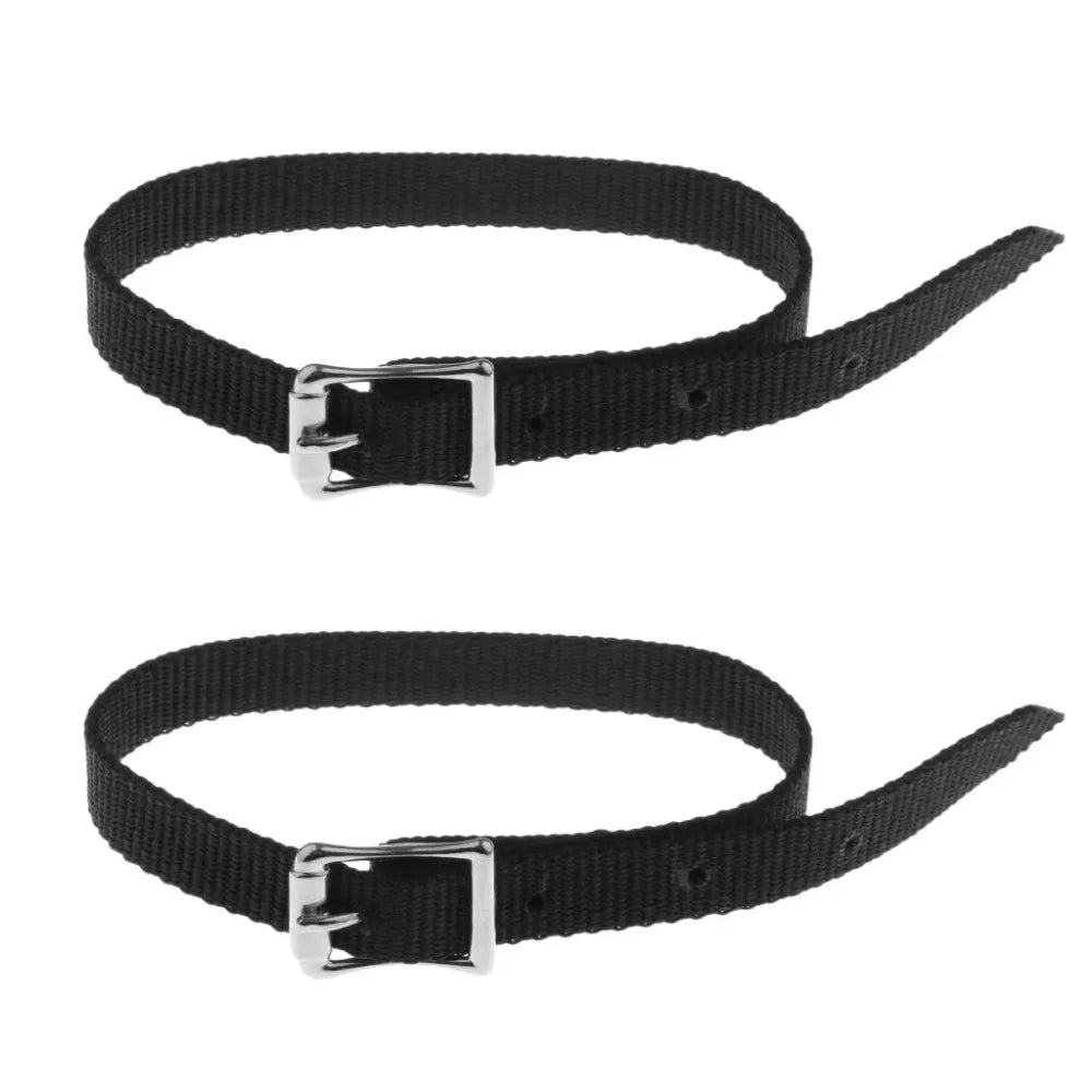 Western Spur Straps with Alloy Buckle – Adjustable 1 Pair Equestrian Spur Straps HIP 1