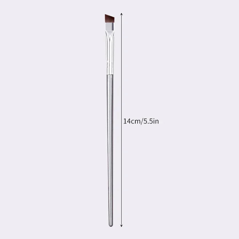12-Piece Eyeliner & Eyebrow Brush Set – Thin Blade | HIP Eye Makeup Brush Set HIP