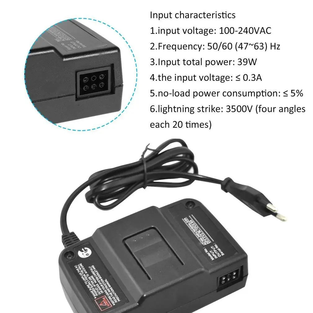 AC Power Adapter for Nintendo 64 – N64 Replacement Supply Gaming Power Adapter HIP