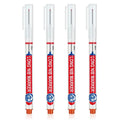 4-Pack Deep Hole Oil Marker Pens – Waterproof, 5 Colors Deep Hole Marker Pen HIP Red 4Pcs