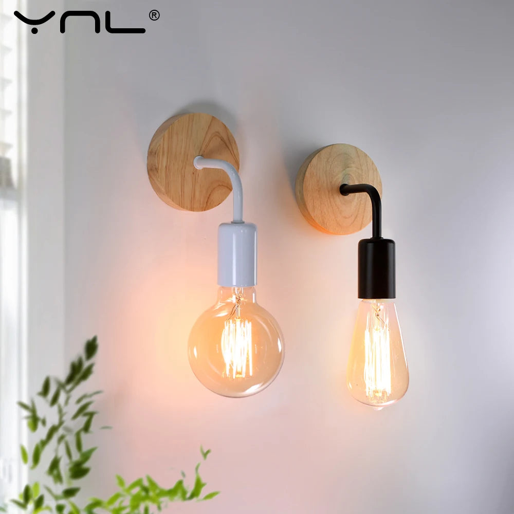 Retro Vintage E27 Wall Sconce – Iron Indoor Lamp 110V/220V Wall Sconce HIP