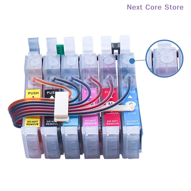 10-Pack 4mm Rubber Silicone Seal Plugs for Printer Ink Systems Printer Seal Plugs HIP