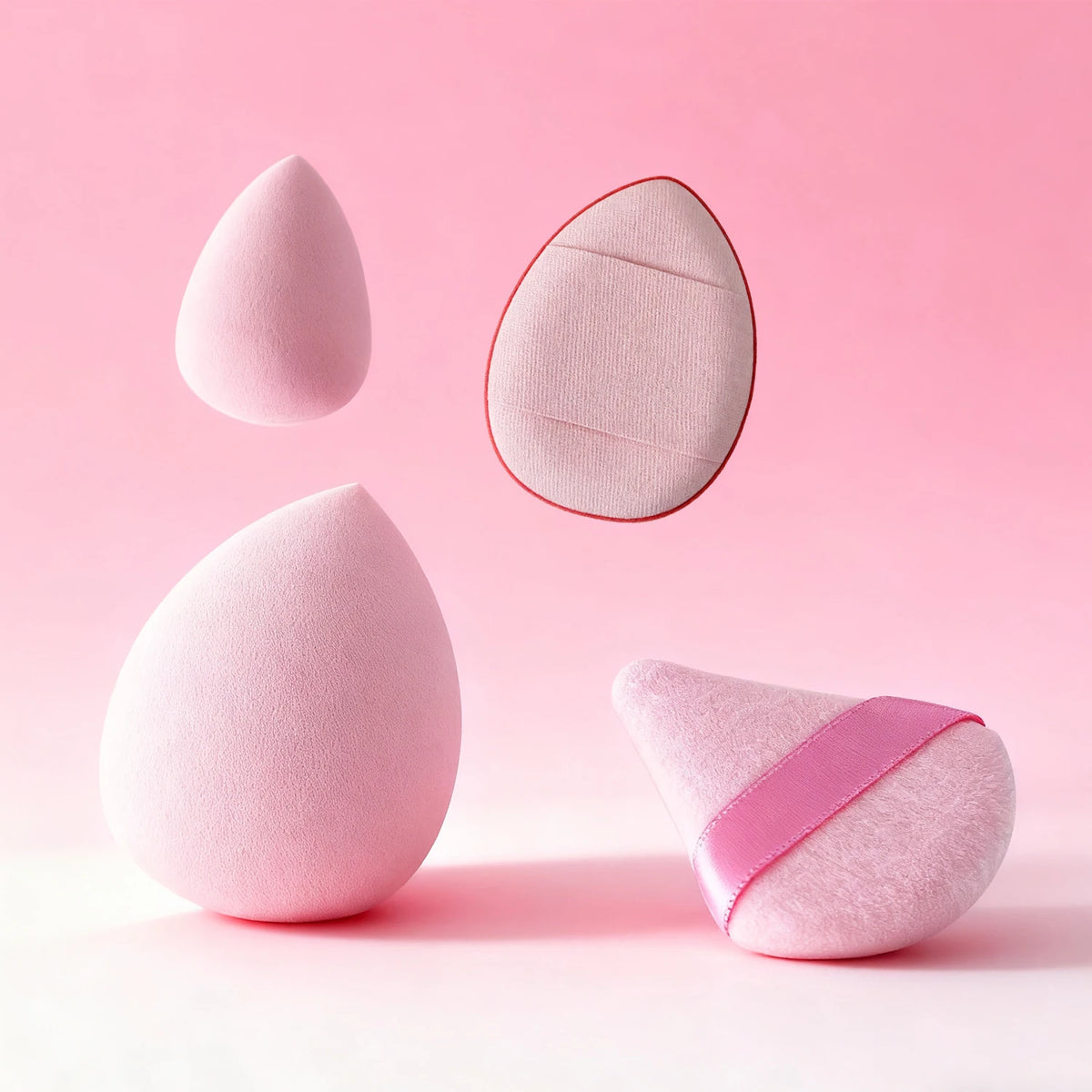 12-Piece Giant Soft Makeup Sponge Egg Set – Powder Puffs Makeup Sponge Set HIP
