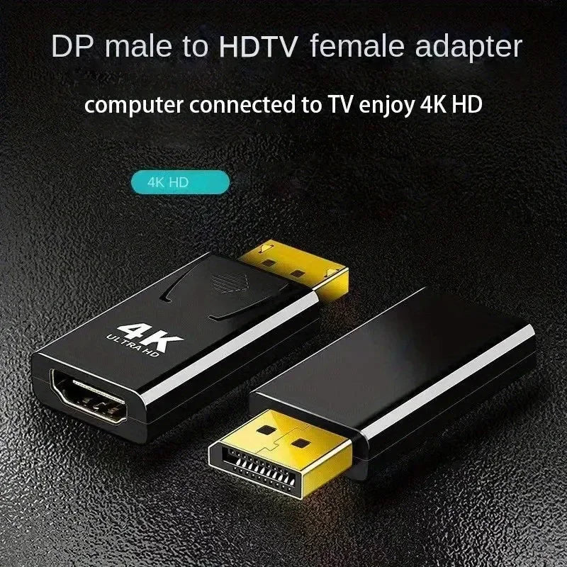 4K DisplayPort to HDMI Adapter Converter | OLPAY Display Adapter HIP