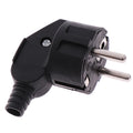 EU AC Power Adapter Plug 16A 250V – Detachable Connector Electrical Plug Adapter HIP Black