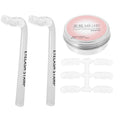 False Eyelash Stamp Natural Lower Eyelash Extensions Makeup Tool Under Eyelash Makeup Stamp Mascara Stick HIP black