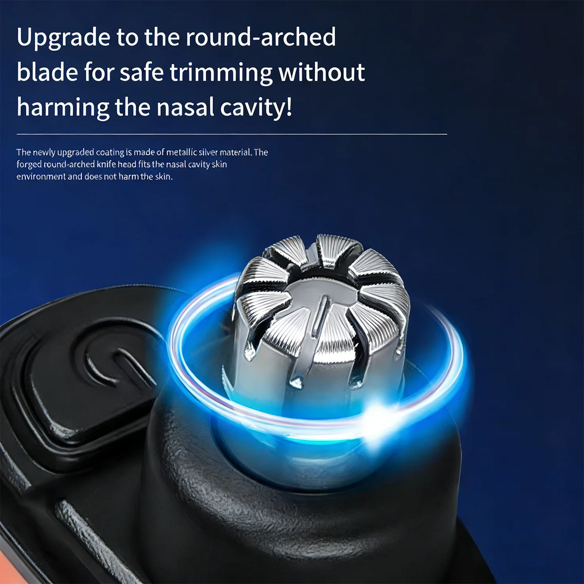 2-in-1 Rechargeable Electric Nose & Ear Hair Trimmer – Unisex Nose & Ear Trimmer HIP