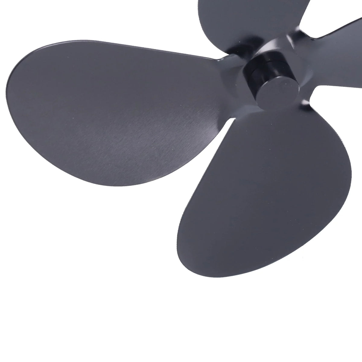 Fan Blade Replacement Fireplace Aluminum Alloy Blade Black Stove Fan Blade Fireplace Blade Replacement Fireplace Blade HIP