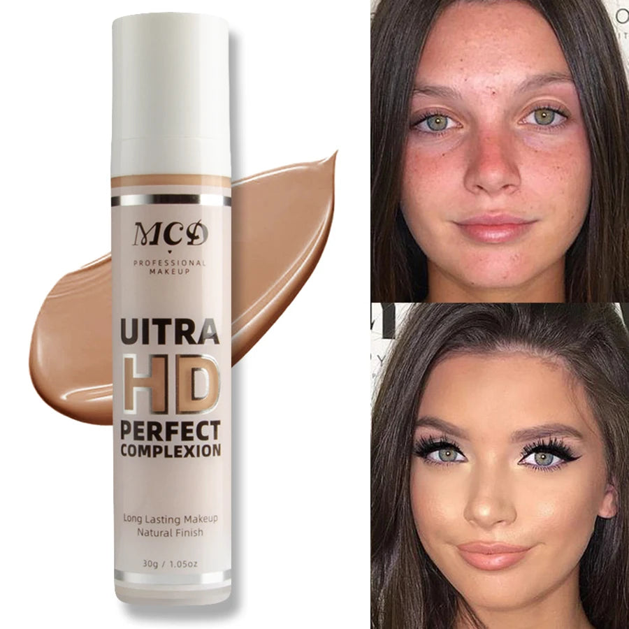 9 Shade Full Coverage Concealer Liquid Foundation Makeup High Coverage Base Makeup Cushion Foundation Cream Natural Matte HIP 01