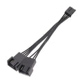 4-Pin to Dual 3-Pin PWM Fan Splitter Y Cable | PC Cooling Fan Splitter Cable HIP As Photo