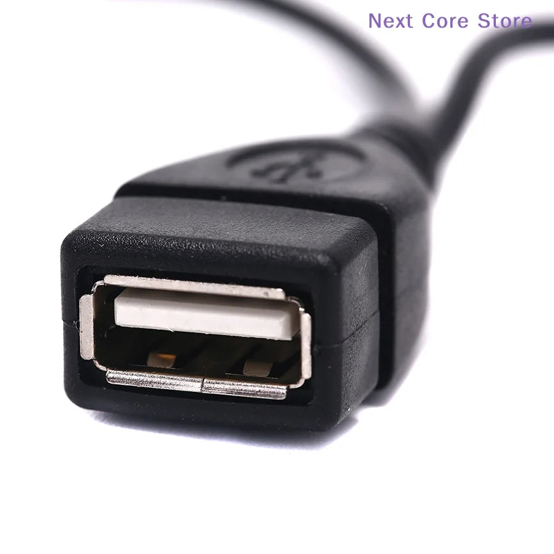 OTG Power Splitter Y Cable – Micro USB to USB-A Adapter USB OTG Y Cable HIP