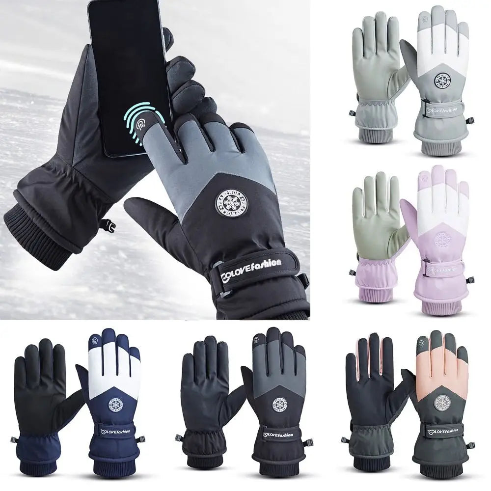 Waterproof Touchscreen Winter Ski & Motorcycle Gloves Winter Sport Gloves HIP