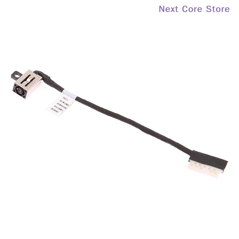 DC Power Jack Cable Dell Inspiron 15 3510 3400 3500 4VP7C Laptop Power Jack HIP