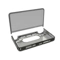 TPU Clear Shockproof Protective Case for AYN THOR Console Gaming Console Case HIP Transprent Black