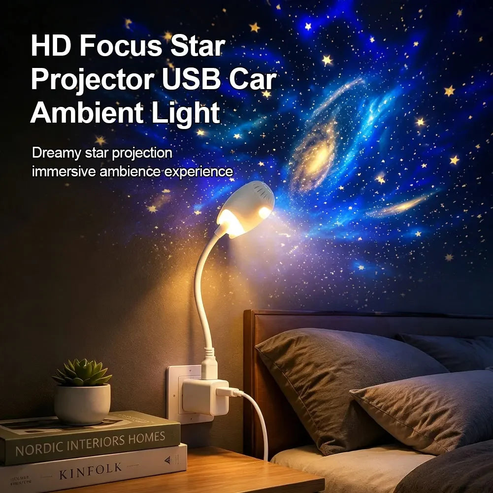 Shadow Camera Night Light with 3 Film Discs Galaxy Atmosphere Light Family Bedroom Romantic Nebula Decor Night Light HIP