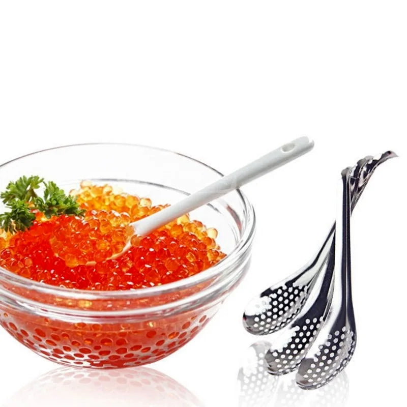50-Pc Stainless Steel Slotted Bar Spoons – Molecular Mixology Bar Spoon Set HIP