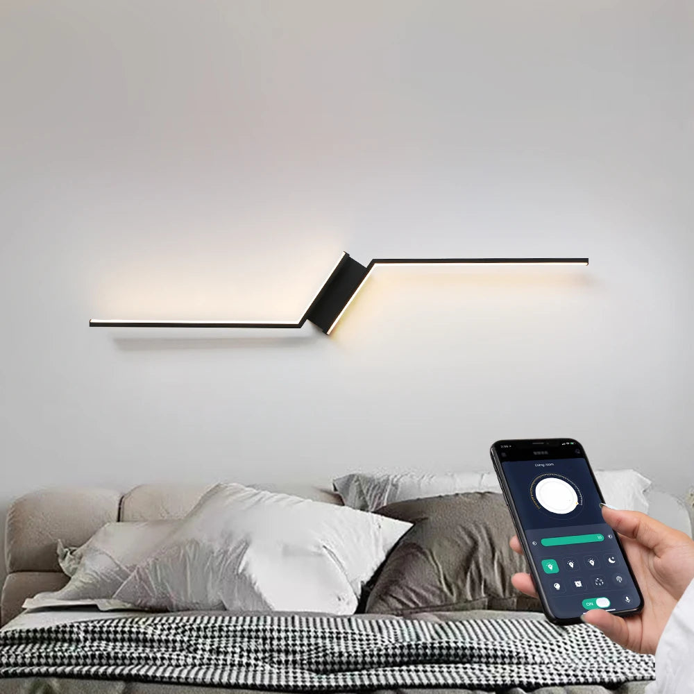 Nordic Minimalist LED Wall Sconce – Dimmable Indoor Lamp LED Wall Sconce HIP