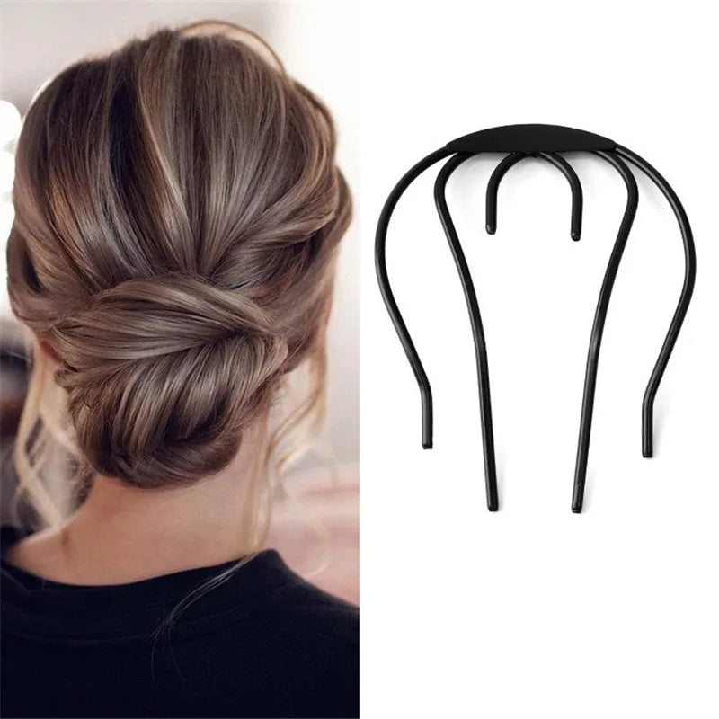 6pcs/lot Rainbow Color Cute Girl Curler Hair Braid hair styling tools hair roller Braid Maintenance The princess hair accessory HIP B