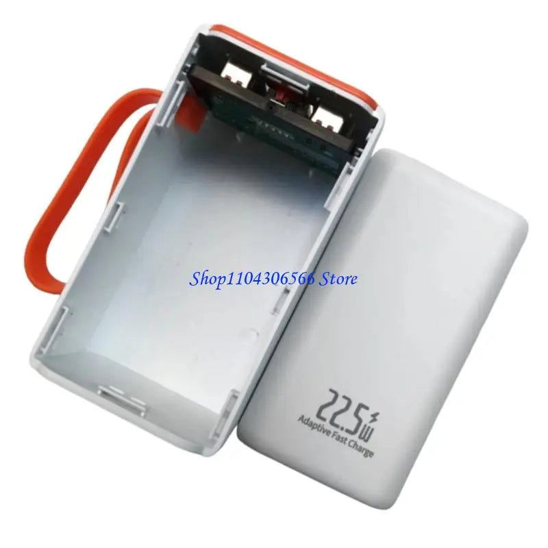22.5W Fast Charging Power Bank Case for 21700 Cells Power Bank Case HIP