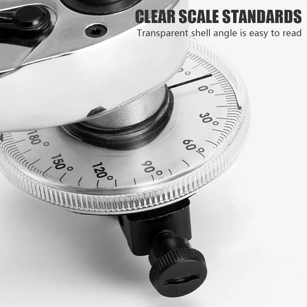 NEW Torque Wrench Torquemeter Dial Automotive Tools Hand Tool Auto Service Equipment Garage Tools Calibrated In Degrees HIP