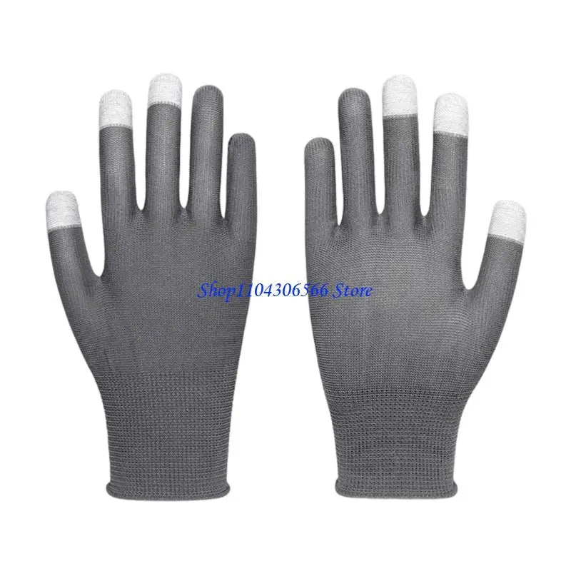 Sun Protective Touch Screen Gaming Gloves – Nylon, Sweat-Resist Touch Screen Gloves HIP for grey CN