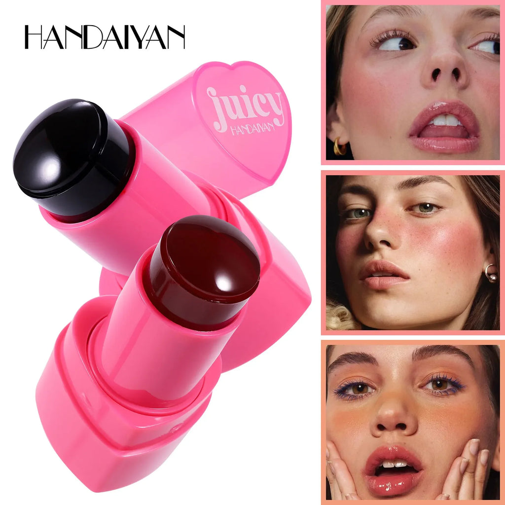 Handaiyan Jelly Blush Stick – 2-in-1 Lip & Cheek Tint Jelly Blush Stick HIP
