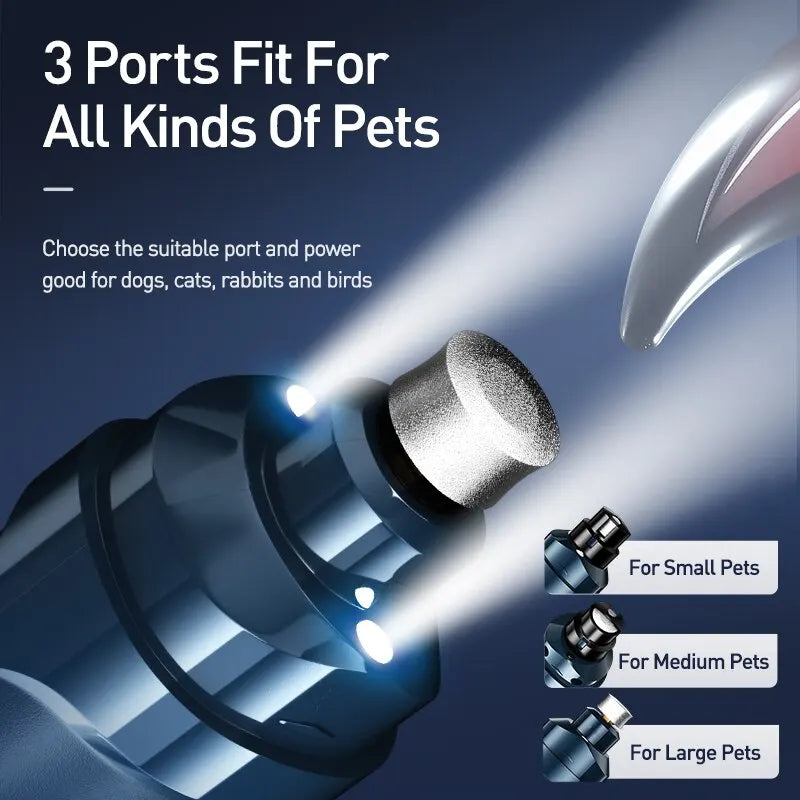 ROJECO N30 Electric Dog Nail Clippers For Dog Nail Grinder Rechargeable Professional Pet Clipper For Cat Claws Cutter Grooming HIP