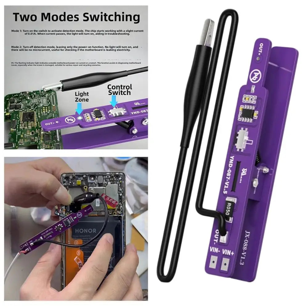 M191 Universal Phone Power-On Boot Clip with Indicator Light Phone Repair Tool HIP
