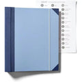 Large Capacity Multi-Pocket Document Organizer Binder | File Folder Document Organizer Binder HIP Blue