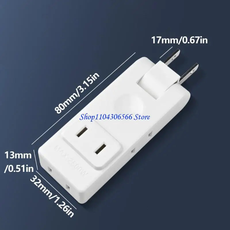 8/11 Outlet Rotatable Plug Adapter – US, Canada & Japan Electrical Plug Adapter HIP