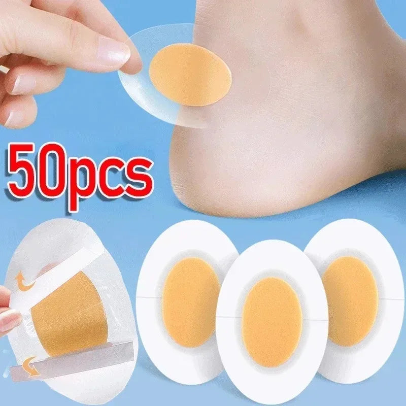 Gel Heel Protectors – Adhesive Blister Pads & Shoe Liners Heel Cushion Pads HIP C245-50PCS