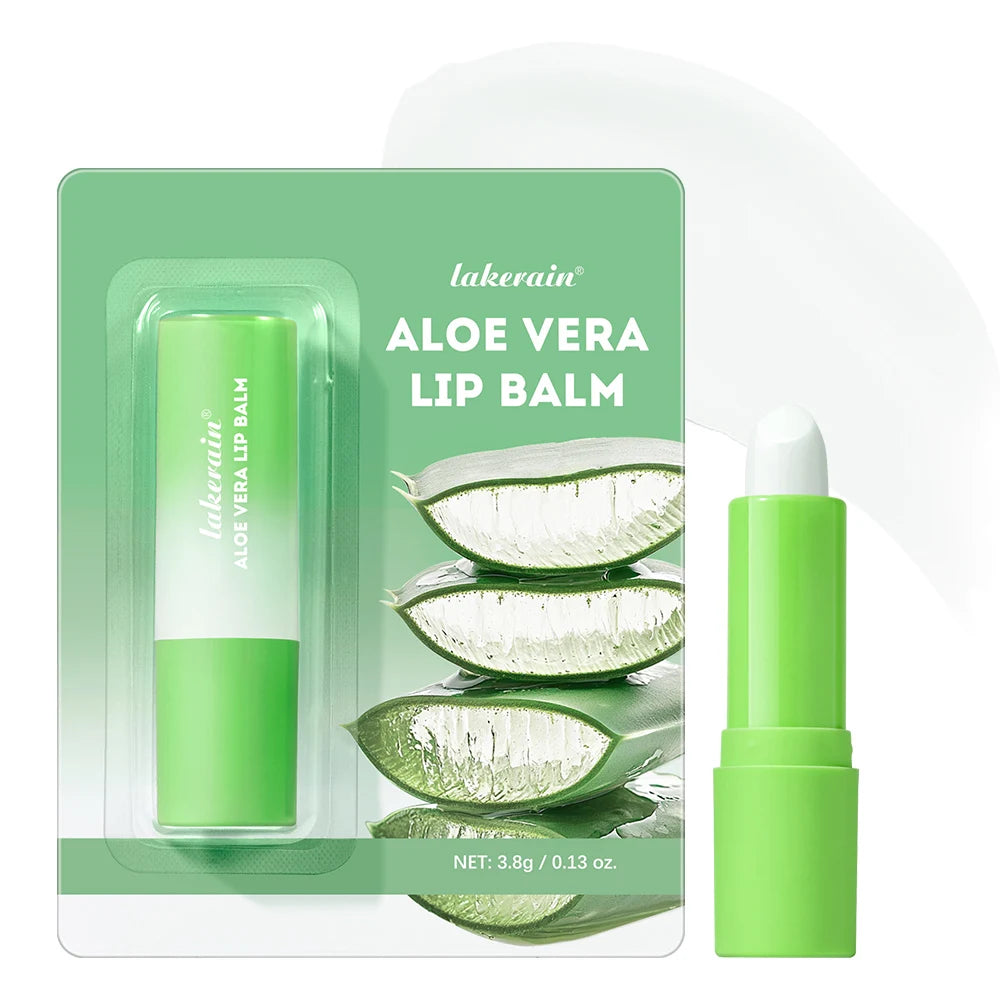 Lip Aloe Balm Nourishing, Refreshing, Hydrating and Moisturizing Preventing Cracking and Repairing Lips Gentle Non Irritating HIP 2pcs
