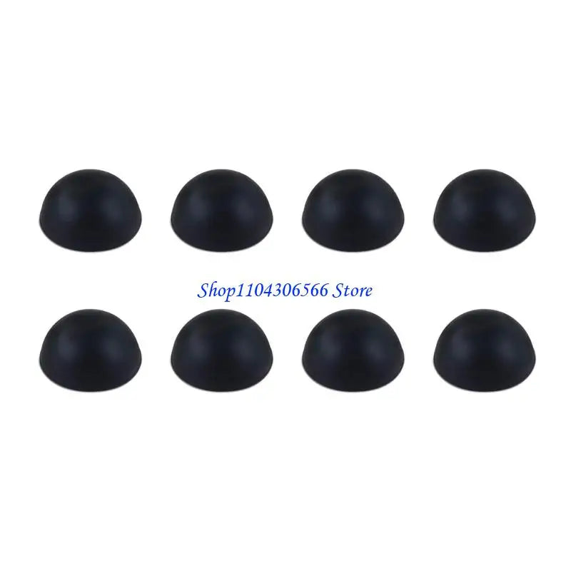 8-Pack Silicone Anti-Vibration Speaker Isolation Pads Speaker Isolation Pads HIP Black CN 16x8mm