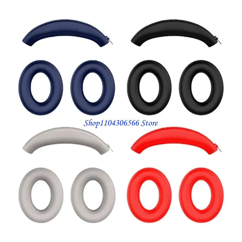 IKF King Headphone Silicone Earpads & Headband Cushion Set Headphone Earpads HIP