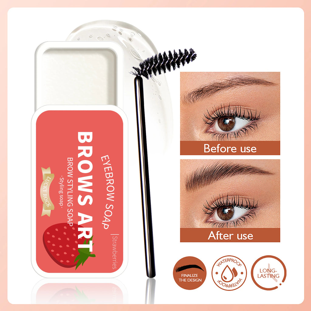 3D Eyebrow Styling Soap Wax – Waterproof & Long-Lasting Eyebrow Styling Soap HIP
