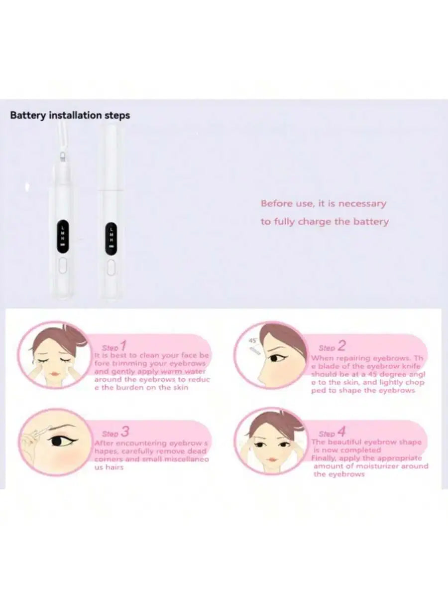 Rechargeable Mini Electric Eyebrow Trimmer for Women Eyebrow Trimmer HIP