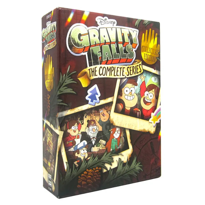 Gravity Falls Complete Series 7-Disc DVD Set – English Animated Series DVD Set HIP