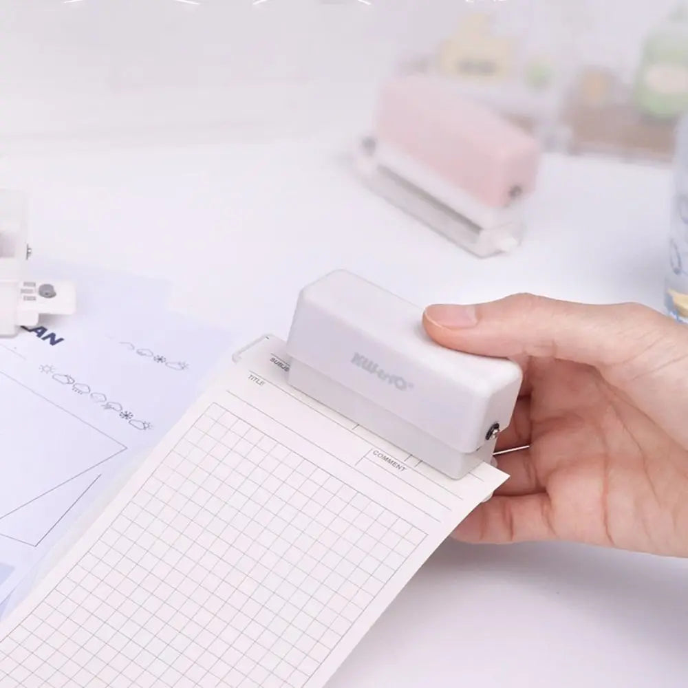 B5 6-Hole Punch for Loose Leaf Planner & Binder – DIY Paper Hole Punch HIP