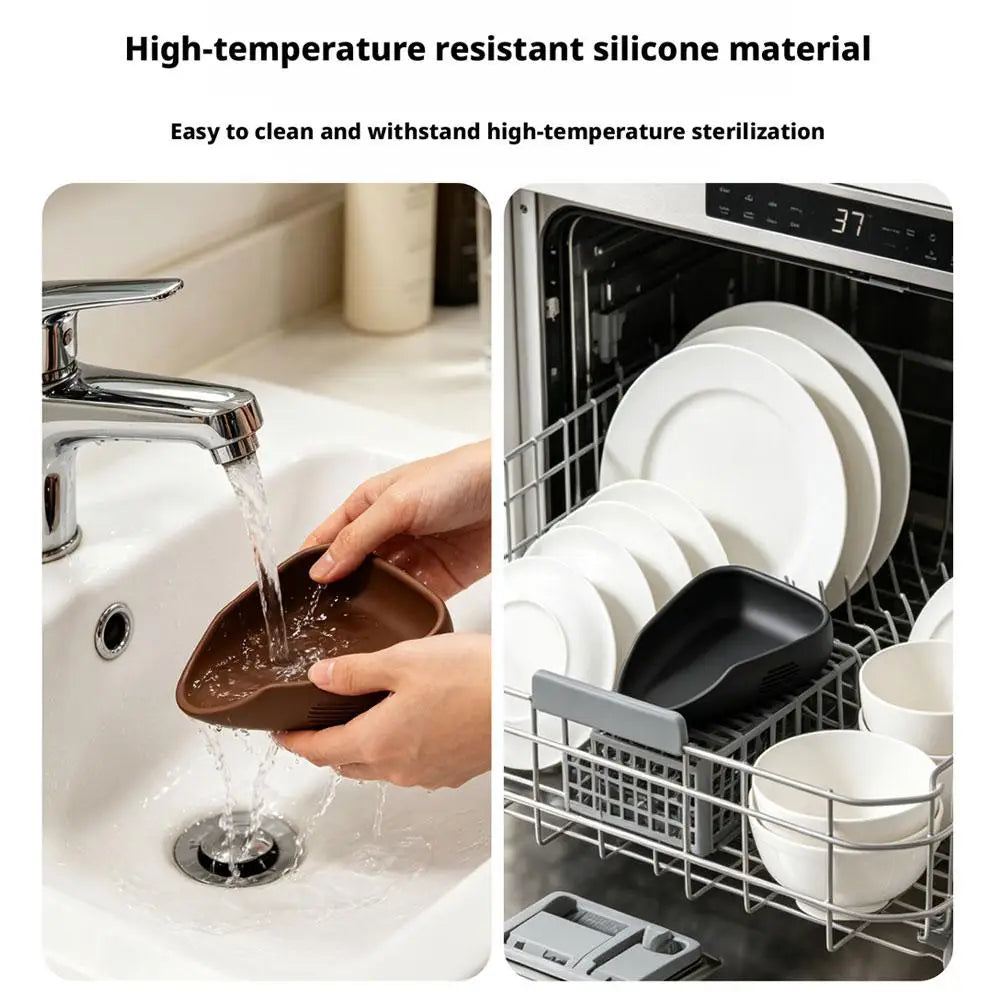 Silicone Coffee Weighing Dish Non-Toxic Coffee Bean Dosing Tray Coffee Bean Dosing Cup for Scale & Brewers Espresso Accessories HIP