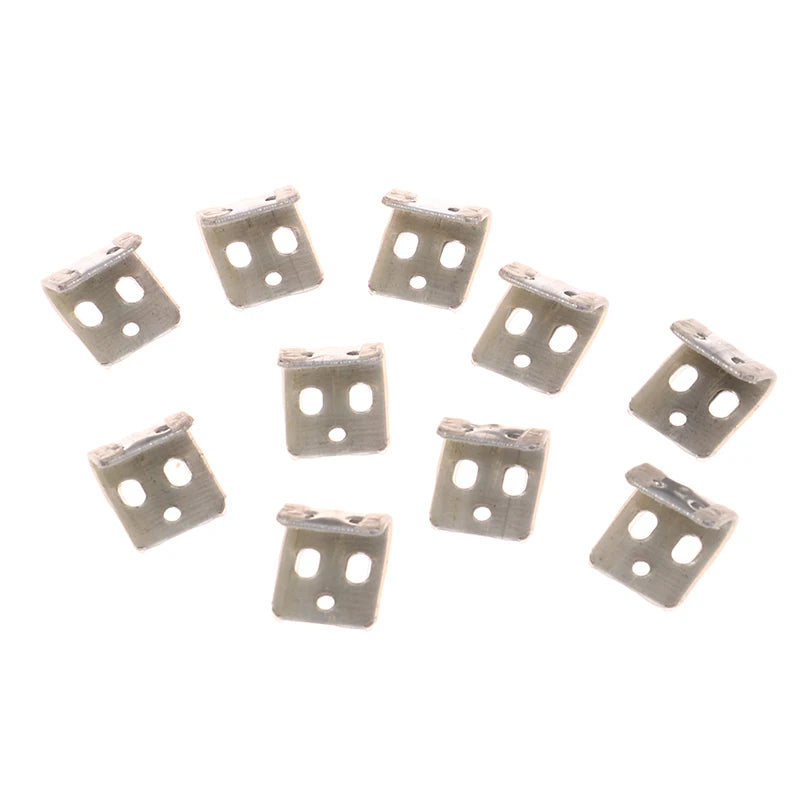10-Pack Sofa Spring Clip Fasteners – 5-Hole Hook Clamps Furniture Hardware HIP