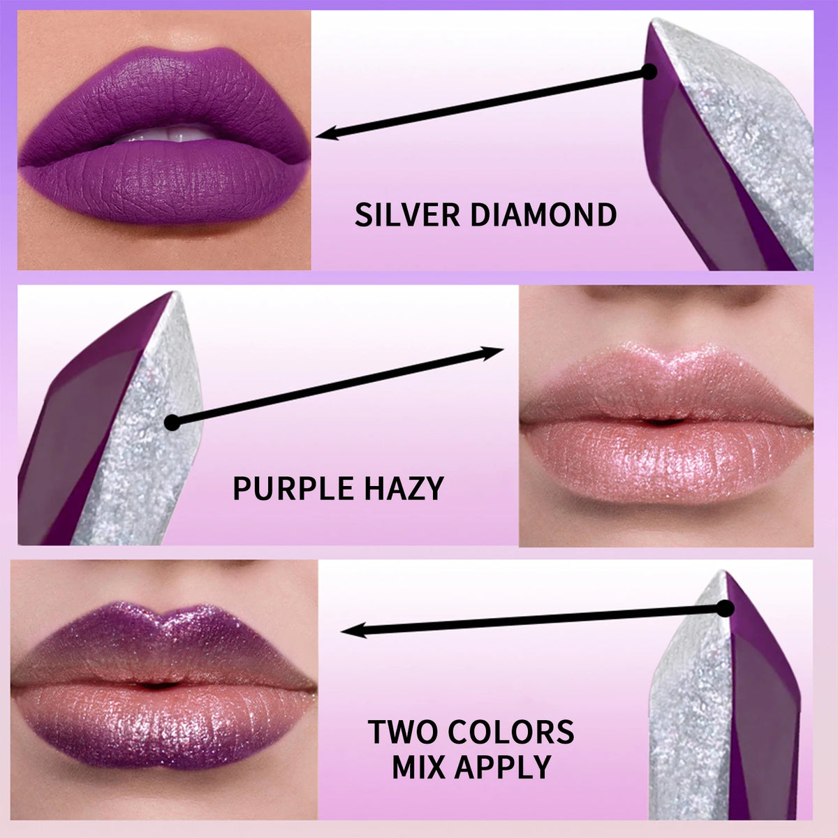 JUJU Dream Magic Color-Changing Lipstick – Moisturizing Lip Stain Color-Changing Lipstick HIP
