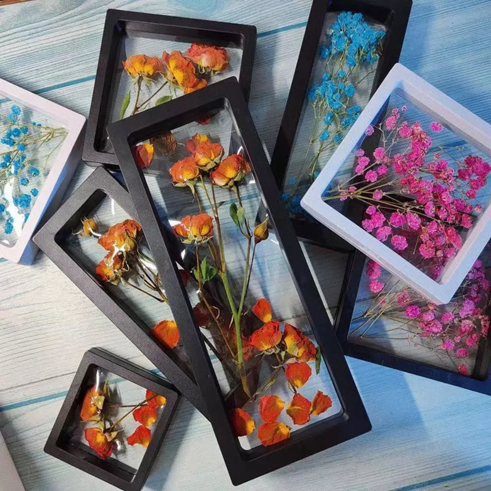 Transparent Plastic Frame Storage Box – Jewelry & DIY Décor Display Storage Box HIP