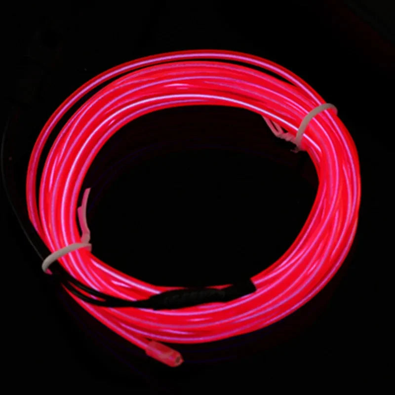 Flexible Neon EL Wire LED Strip Waterproof Multicolor 1M–5M LED Neon Light Strip HIP